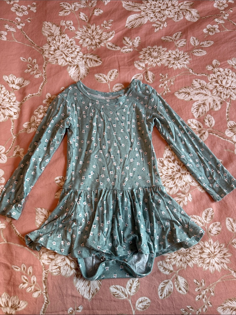 Posh Peanut Bodysuit Dress - 6-12 Months